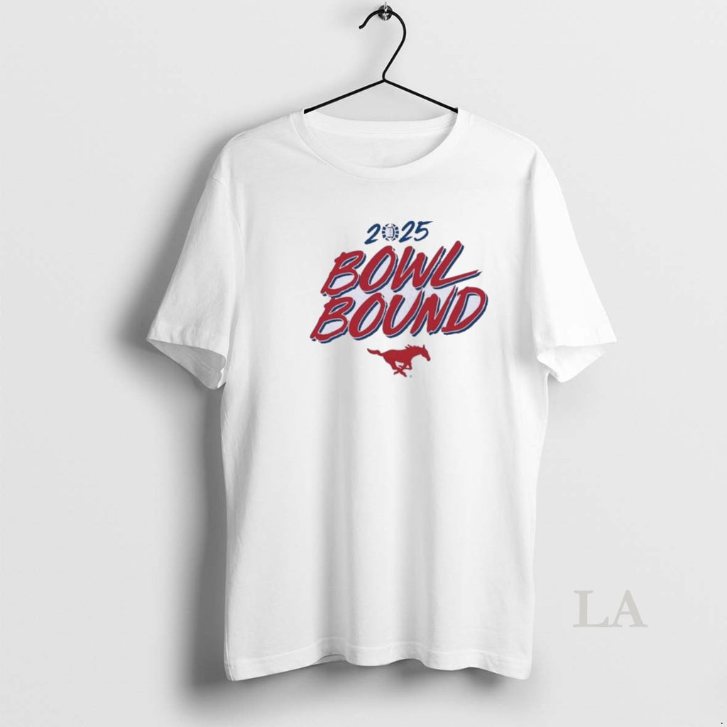 Original Bowl Season 2025 Smu Mustangs Football Bound Shirt Hoodie Sweatshirt | PurePodTees.com