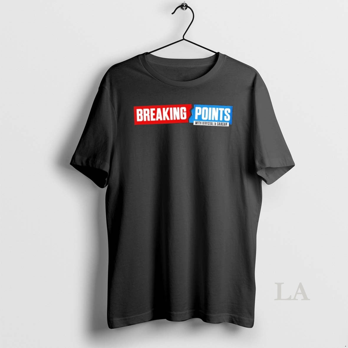 Original Breaking Points With Krystal And Saagar Logo Shirt Hoodie Sweatshirt | PurePodTees.com