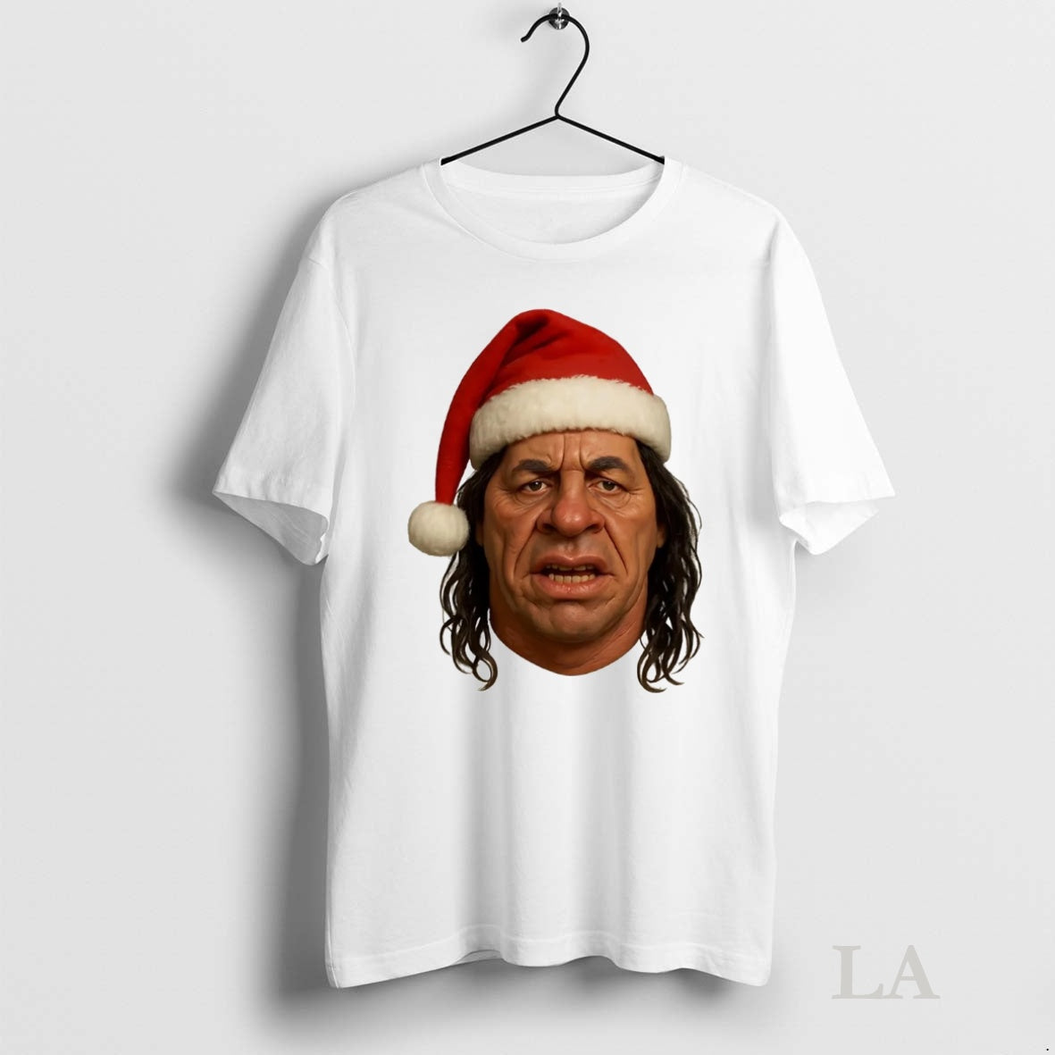 Original Bret Hart Spitting Caricature Christmas Shirt Hoodie Sweatshirt | PurePodTees.com