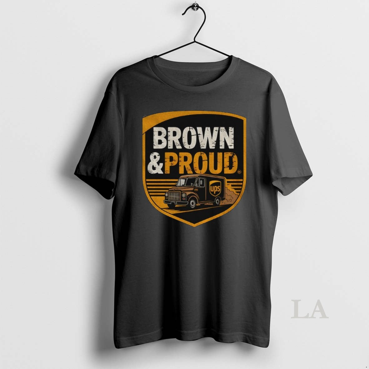 Original Brown And Proud Ups Ups Driver Pride Logo Shirt Hoodie Sweatshirt | PurePodTees.com