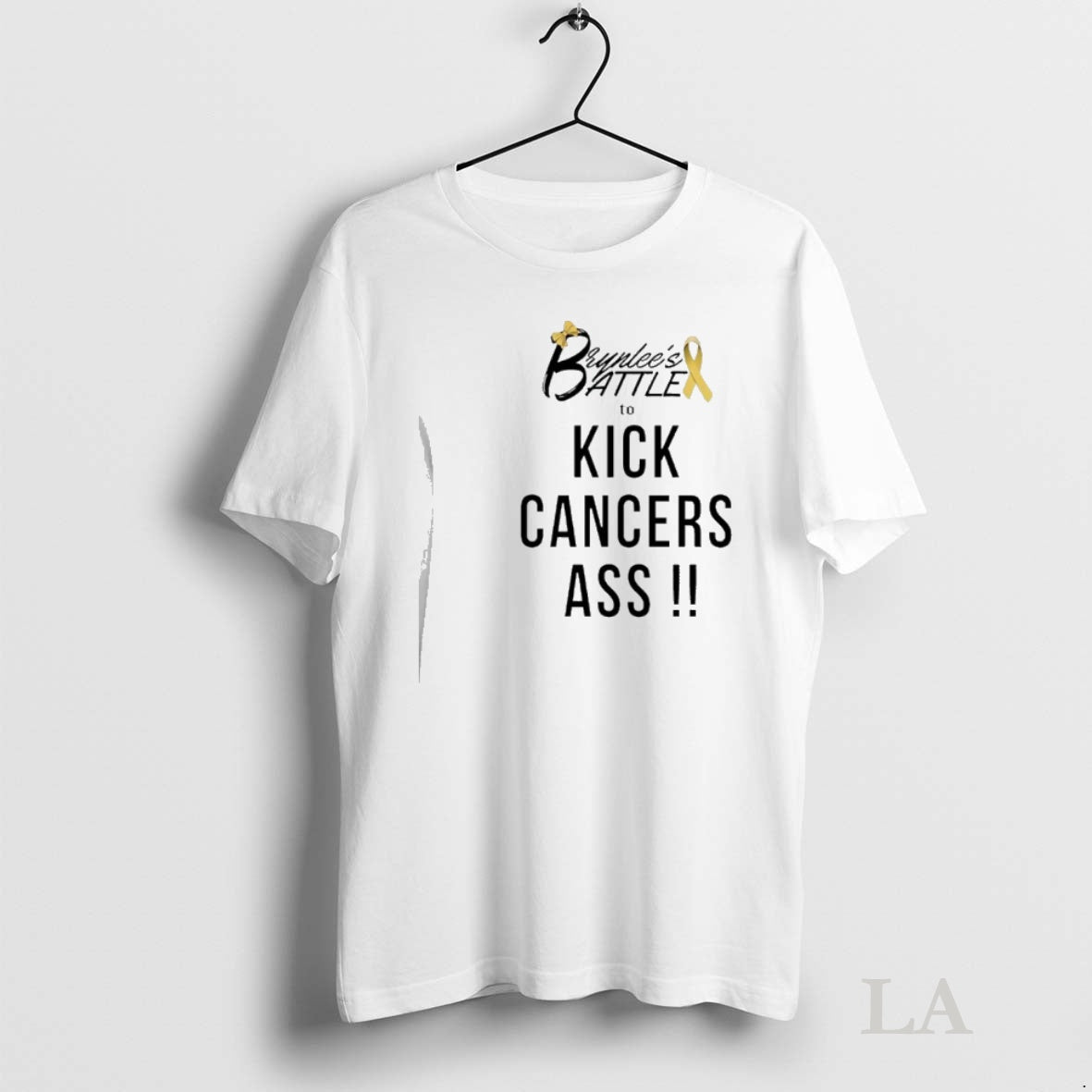 Original Brynlees Battle To Kick Cancers Ass Shirt Hoodie Sweatshirt | PurePodTees.com