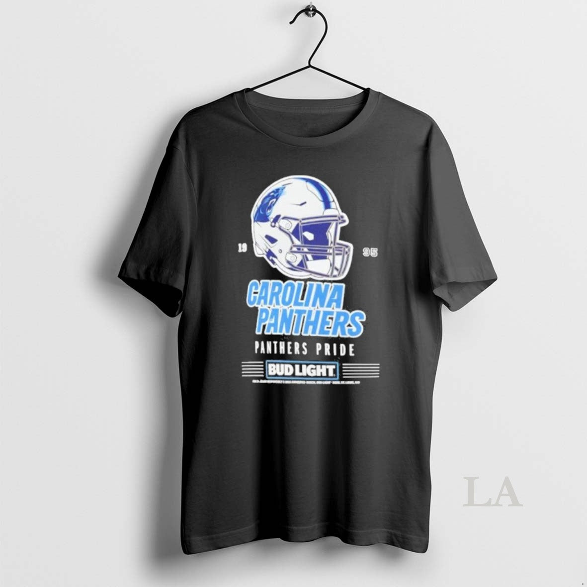Original Bud Light X Carolina Panthers Panthers Pride Helmet Shirt Hoodie Sweatshirt | PurePodTees.com
