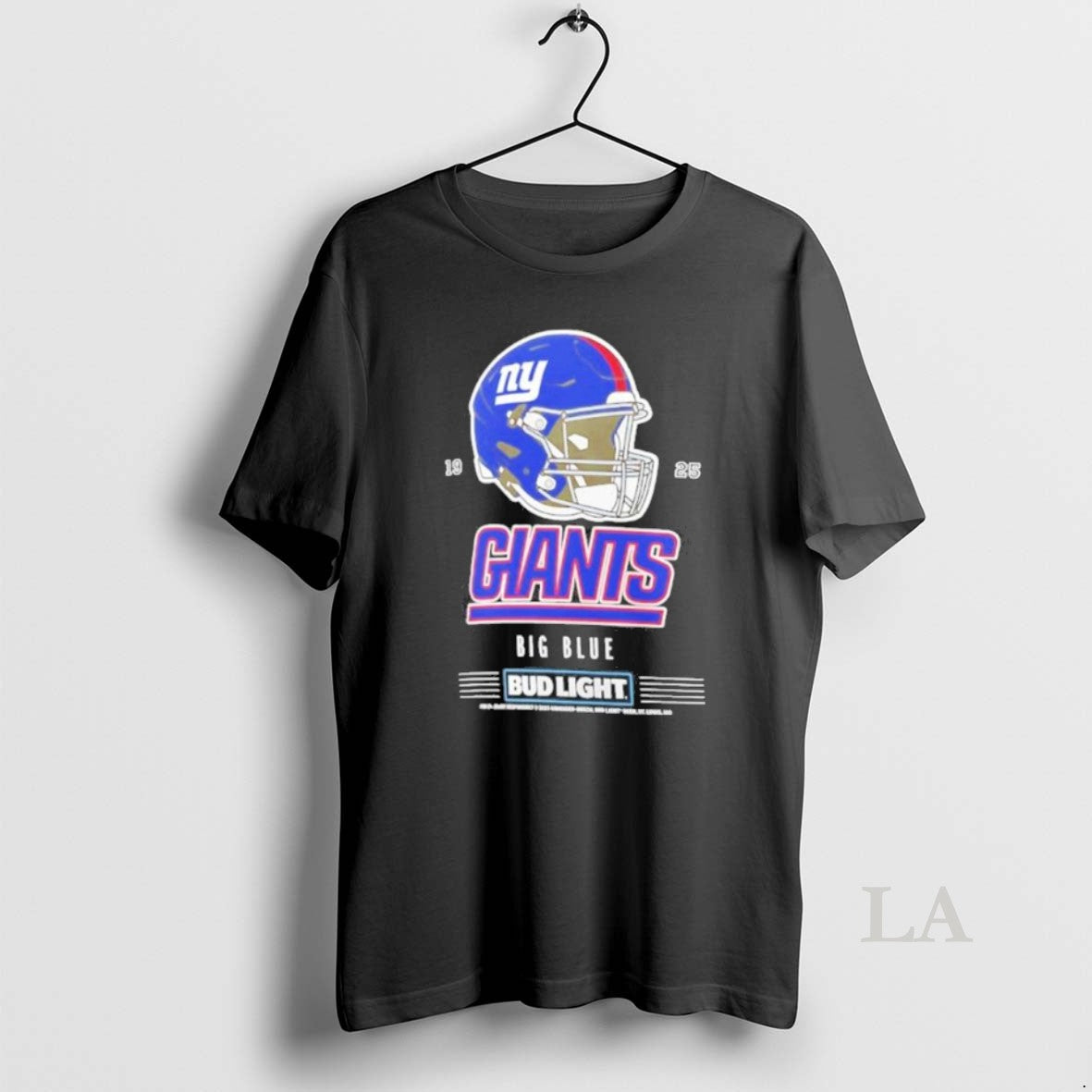Original Bud Light X New York Giants Big Blue Helmet Shirt Hoodie Sweatshirt | PurePodTees.com