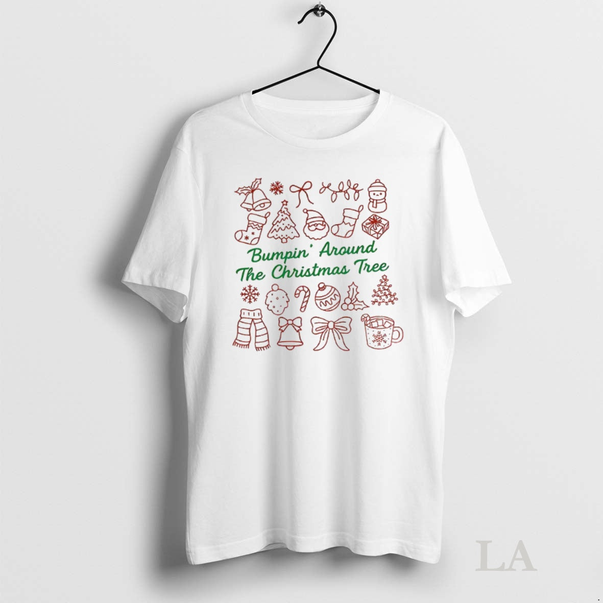Original Bumpin Around The Christmas Tree Merry Christmas Shirt Hoodie Sweatshirt | PurePodTees.com