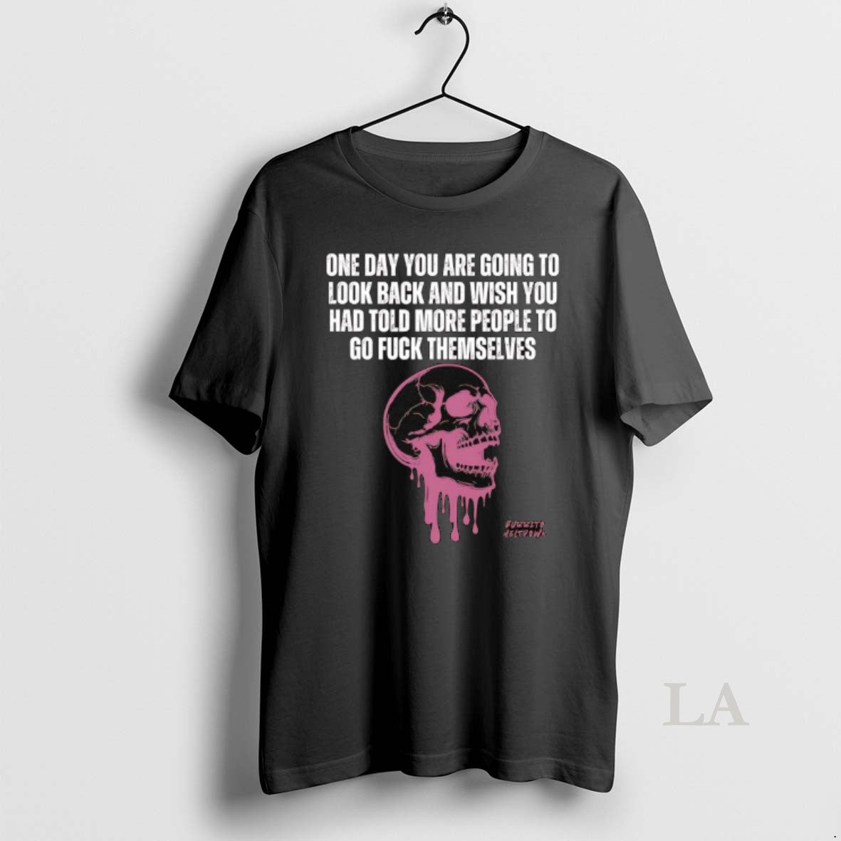 Original Burrito Meltdown Purple Dripping Skull One Day You Are Going To Look Back Shirt Hoodie Sweatshirt | PurePodTees.com