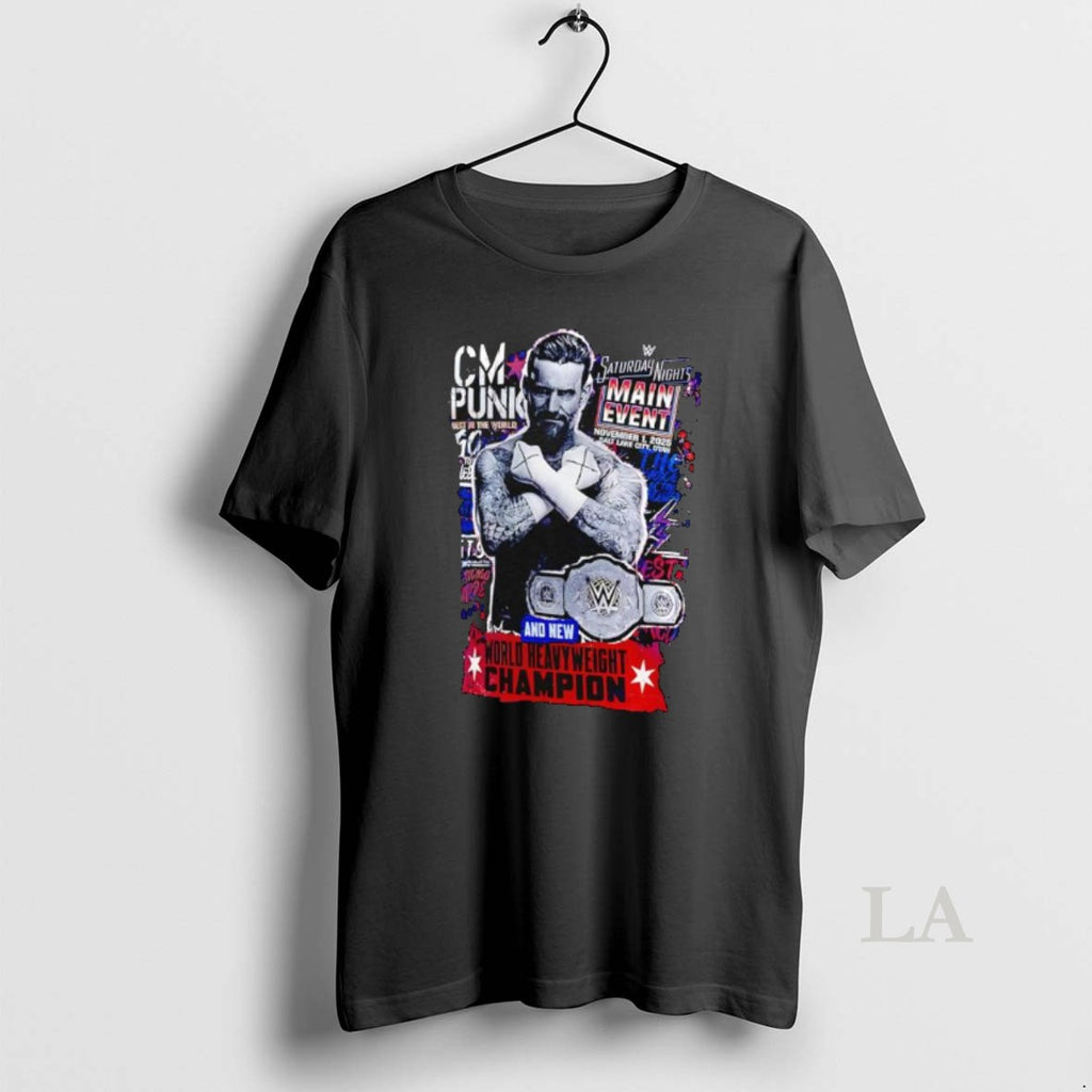 Original Cm Punk Saturday Nights Main Event Winner Graphic Shirt Hoodie Sweatshirt | PurePodTees.com
