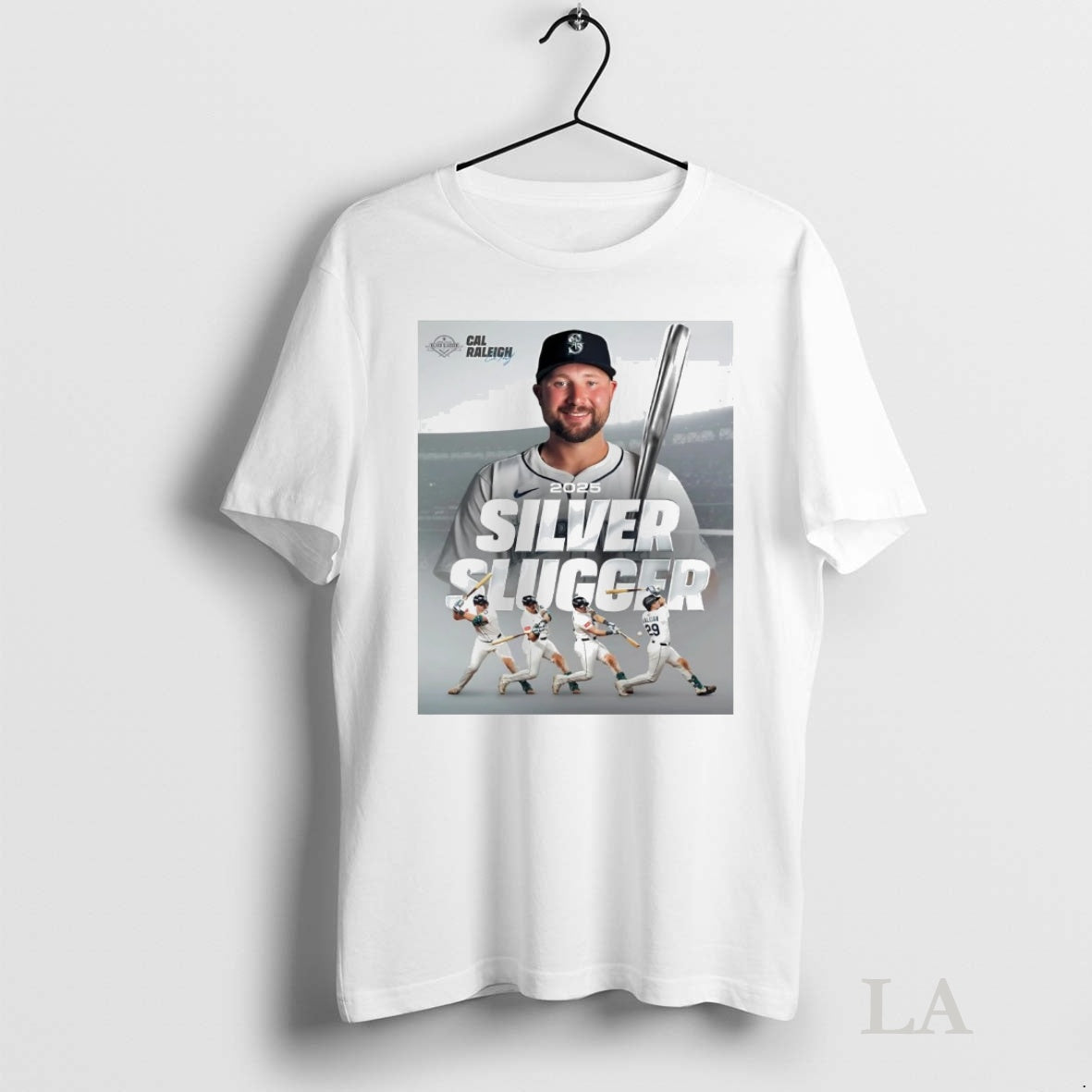 Original Cal Raleigh 2025 Silver Slugger Shirt Hoodie Sweatshirt | PurePodTees.com