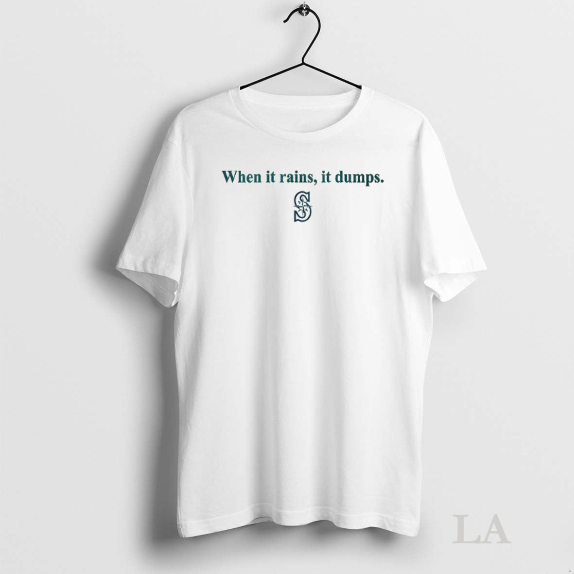 Original Cal Raleigh When It Rains It Dumps Mlb Seattle Mariners 2025 Shirt Hoodie Sweatshirt | PurePodTees.com