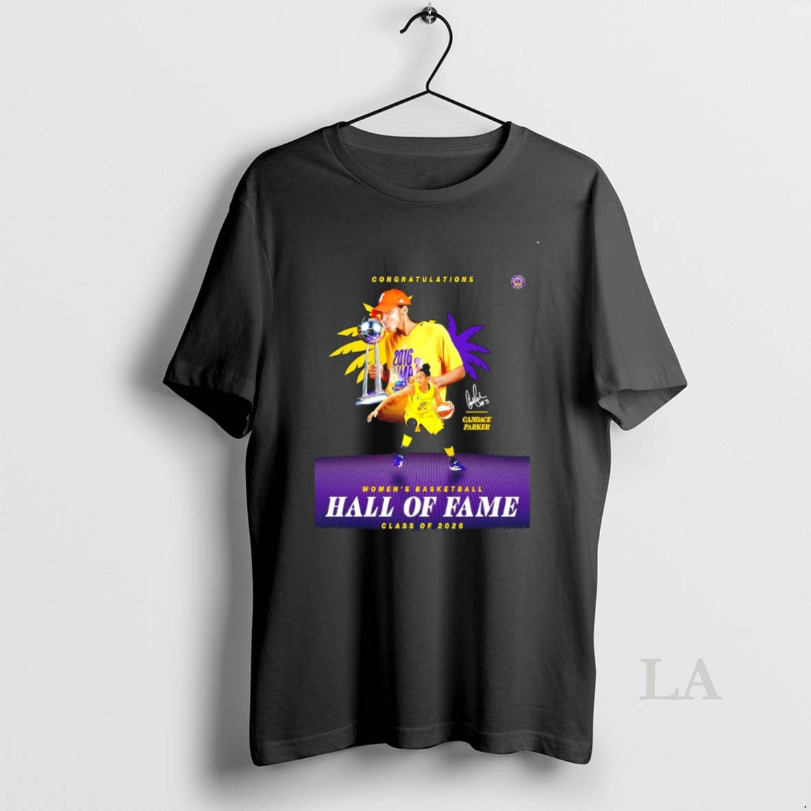 Original Candace Parker Los Angeles Sparks Hall Of Fame Class Of 2026 Shirt Hoodie Sweatshirt | PurePodTees.com