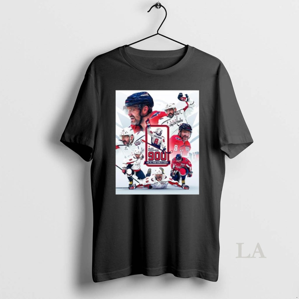 Original Capitals Alex Ovechkin 900 Nhl All Time Goals Leader Shirt Hoodie Sweatshirt | PurePodTees.com