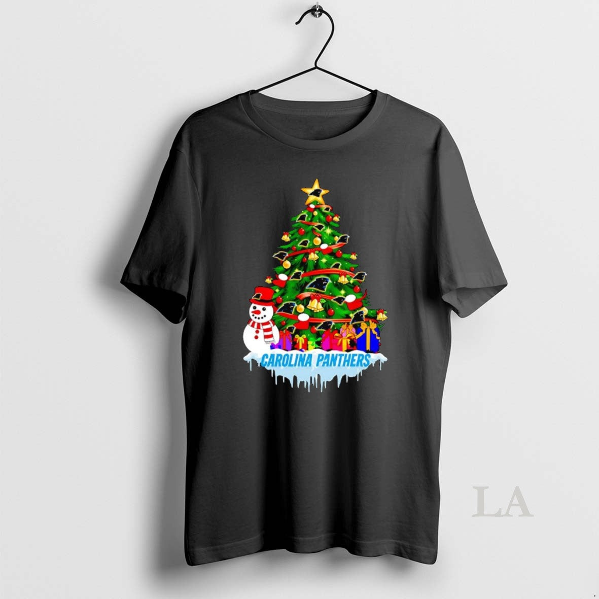 Original Carolina Panthers Merry Christmas Tree Shirt Hoodie Sweatshirt | PurePodTees.com