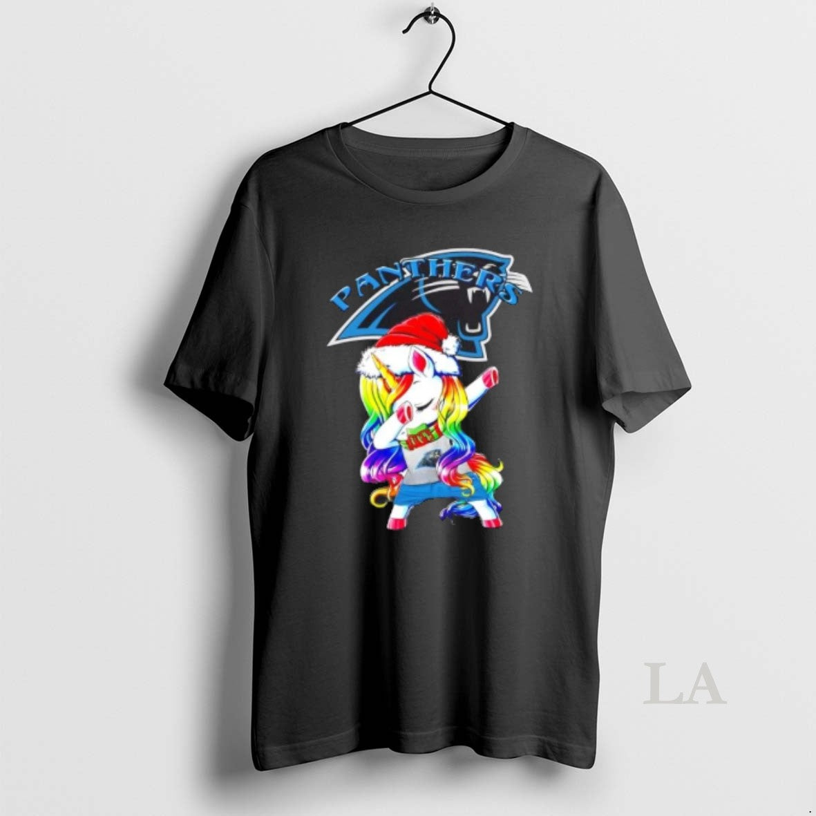 Original Carolina Panthers X Unicorn Santa Hat Dabbing Merry Christmas Shirt Hoodie Sweatshirt | PurePodTees.com