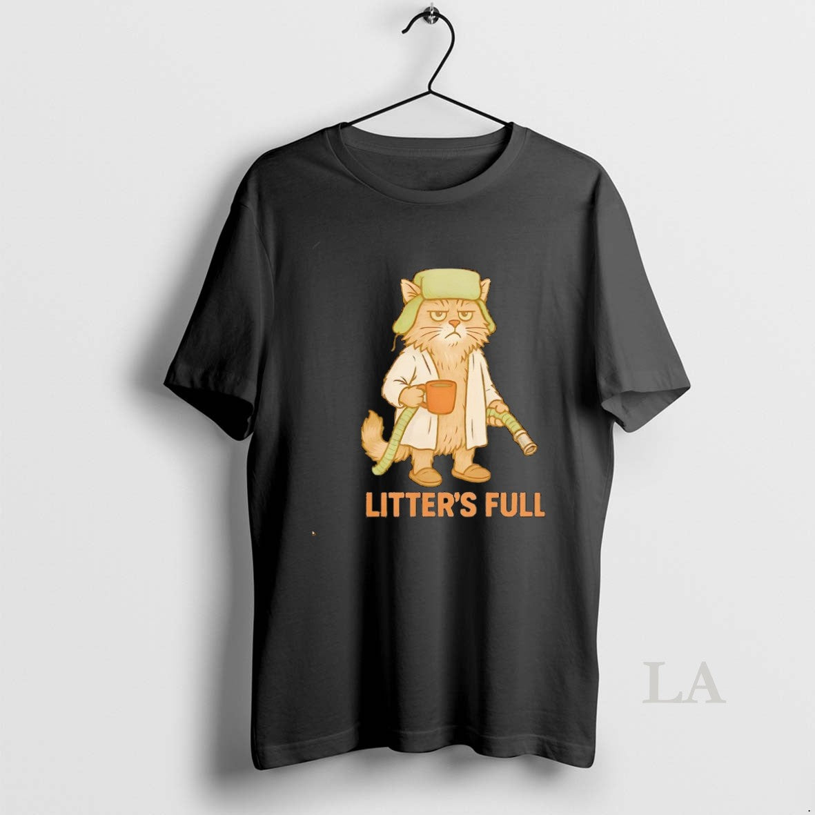 Original Cat Cousin Eddie Litters Full Shirt Hoodie Sweatshirt | PurePodTees.com