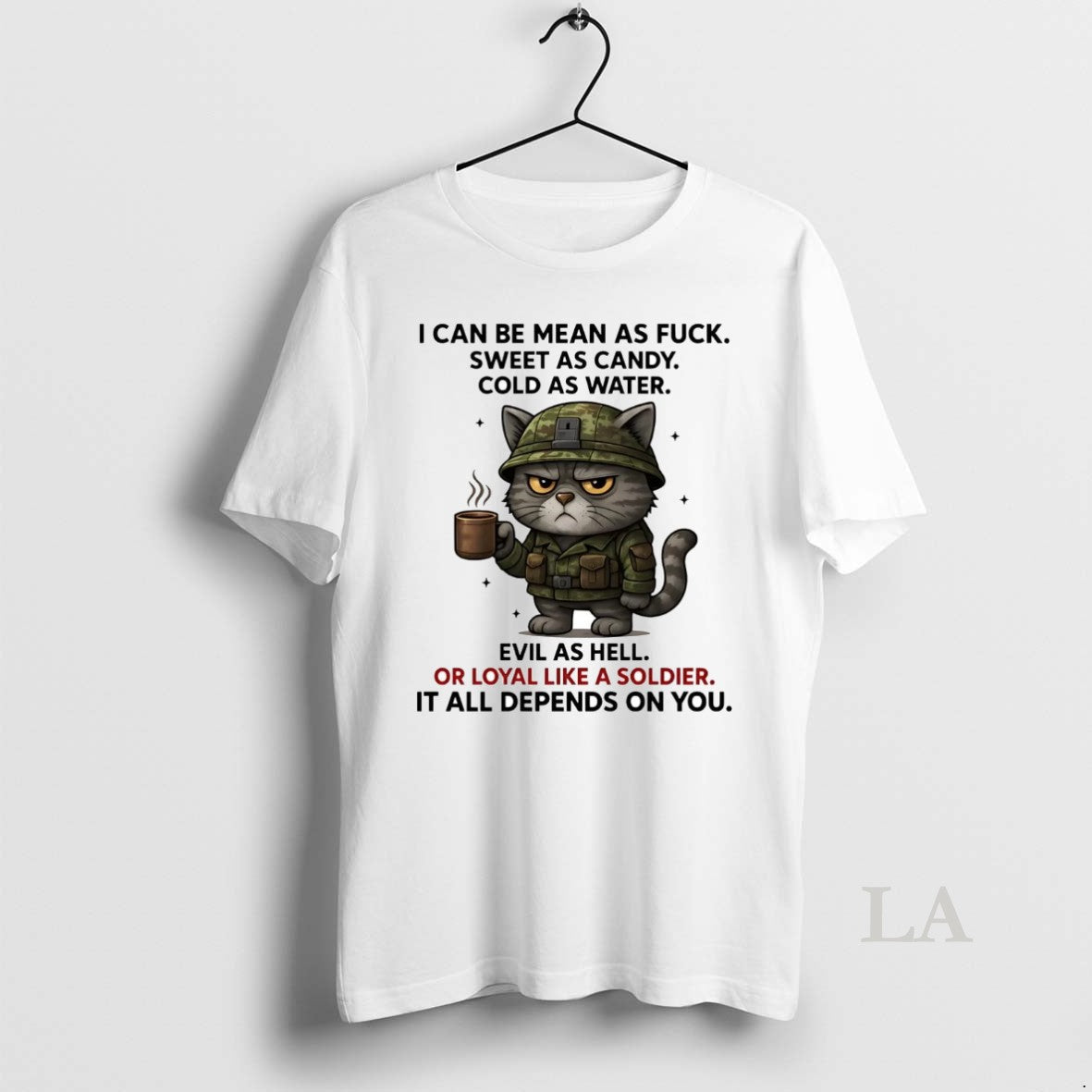 Original Cat I Can Be Mean As Fuck Sweet As Candy Shirt Hoodie Sweatshirt | PurePodTees.com