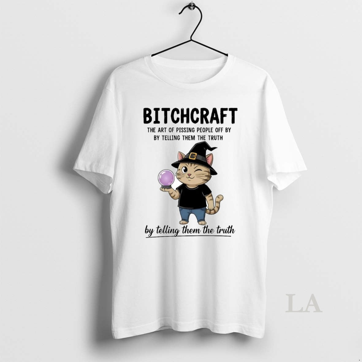 Original Cat Bitchcraft The Art Of Pissing People Off By By Telling Them The Truth Shirt Hoodie Sweatshirt | PurePodTees.com