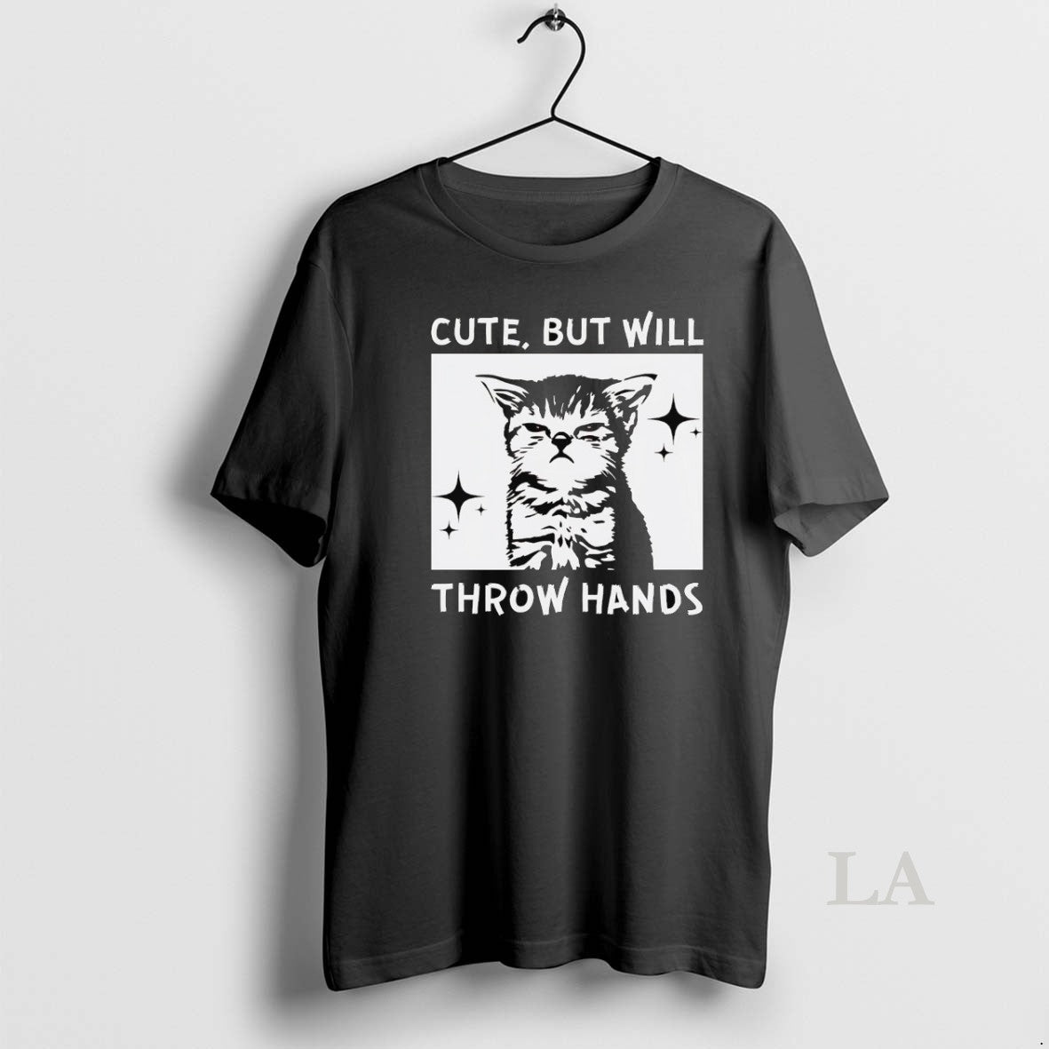 Original Cat Cute But Will Throw Hands Shirt Hoodie Sweatshirt | PurePodTees.com