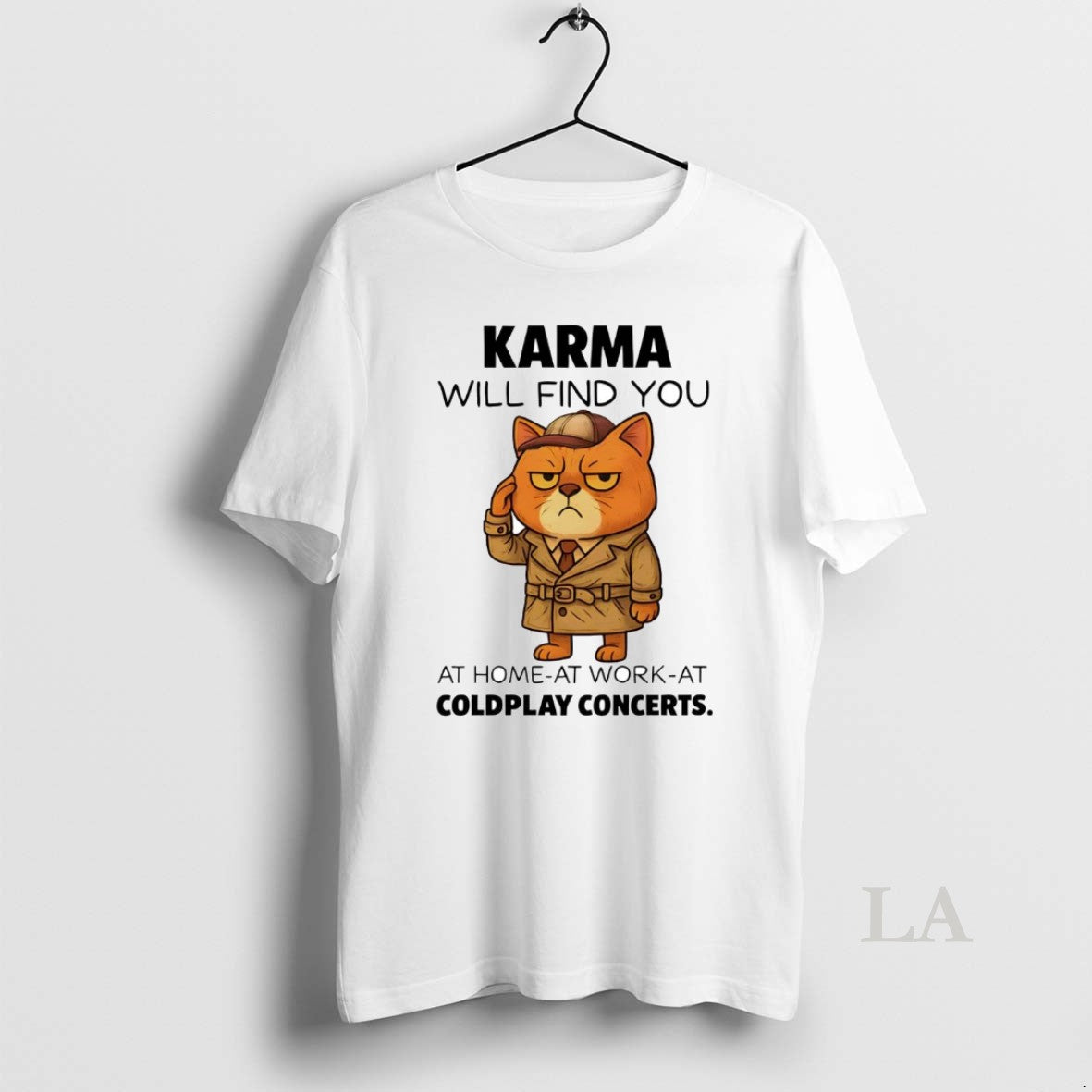 Original Cat Karma Will Find You At Home At Work Shirt Hoodie Sweatshirt | PurePodTees.com