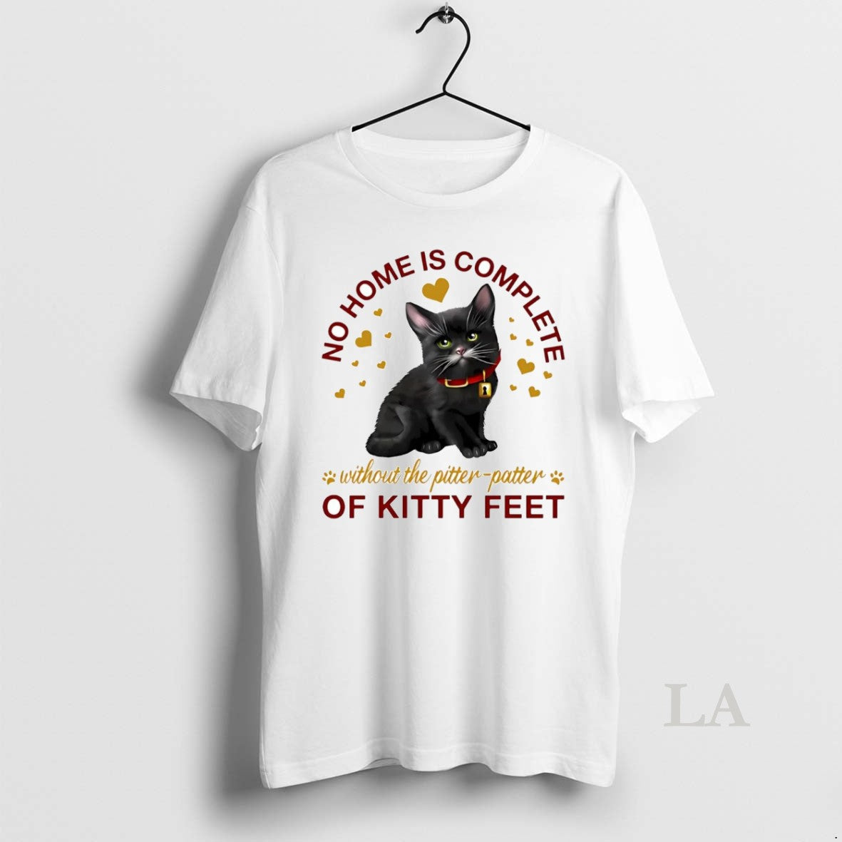 Original Cat No Home Is Complete Of Kitty Feet Shirt Hoodie Sweatshirt | PurePodTees.com