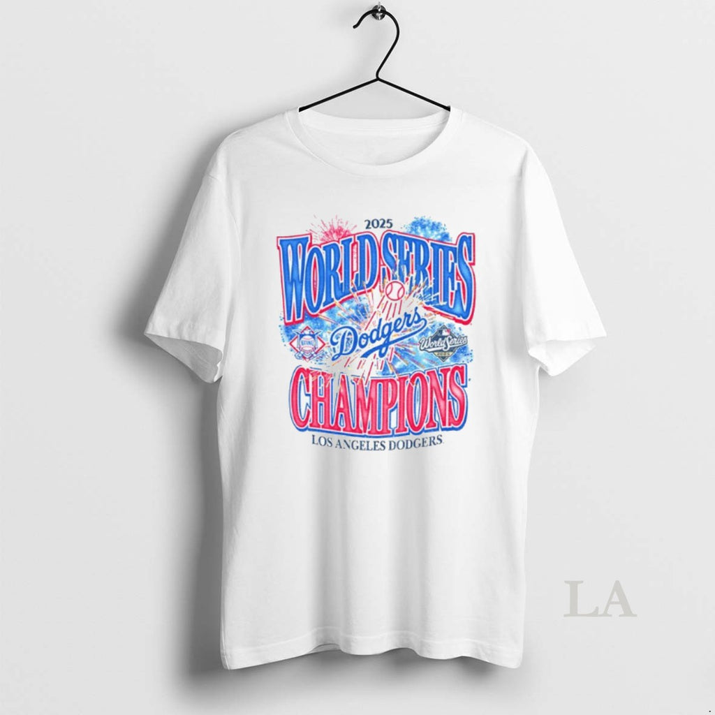 Original Celebration Los Angeles Dodgers 2025 World Series Champions Shirt Hoodie Sweatshirt | PurePodTees.com
