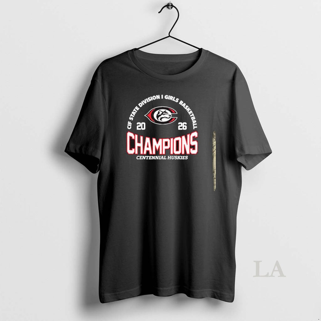 Original Centennial Huskies 2026 Cif State Division I Girls Basketball Champions
