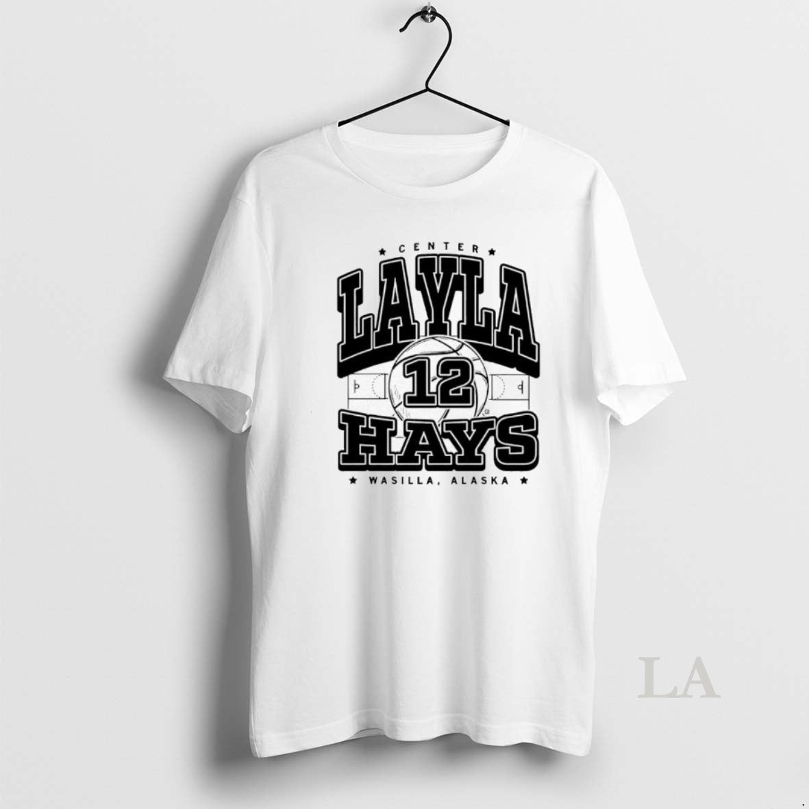 Original Center Layla Hays All The Way From Wasilla Alaska Shirt Hoodie Sweatshirt | PurePodTees.com