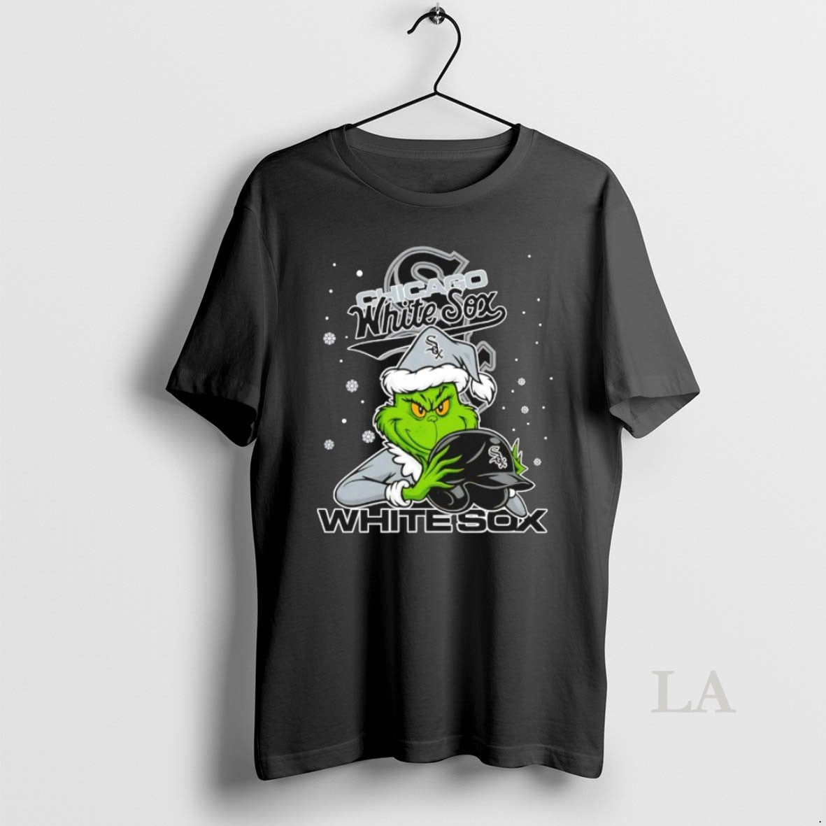 Original Chicago White Sox Baseball Grinch Holding Helmet Christmas Shirt Hoodie Sweatshirt | PurePodTees.com