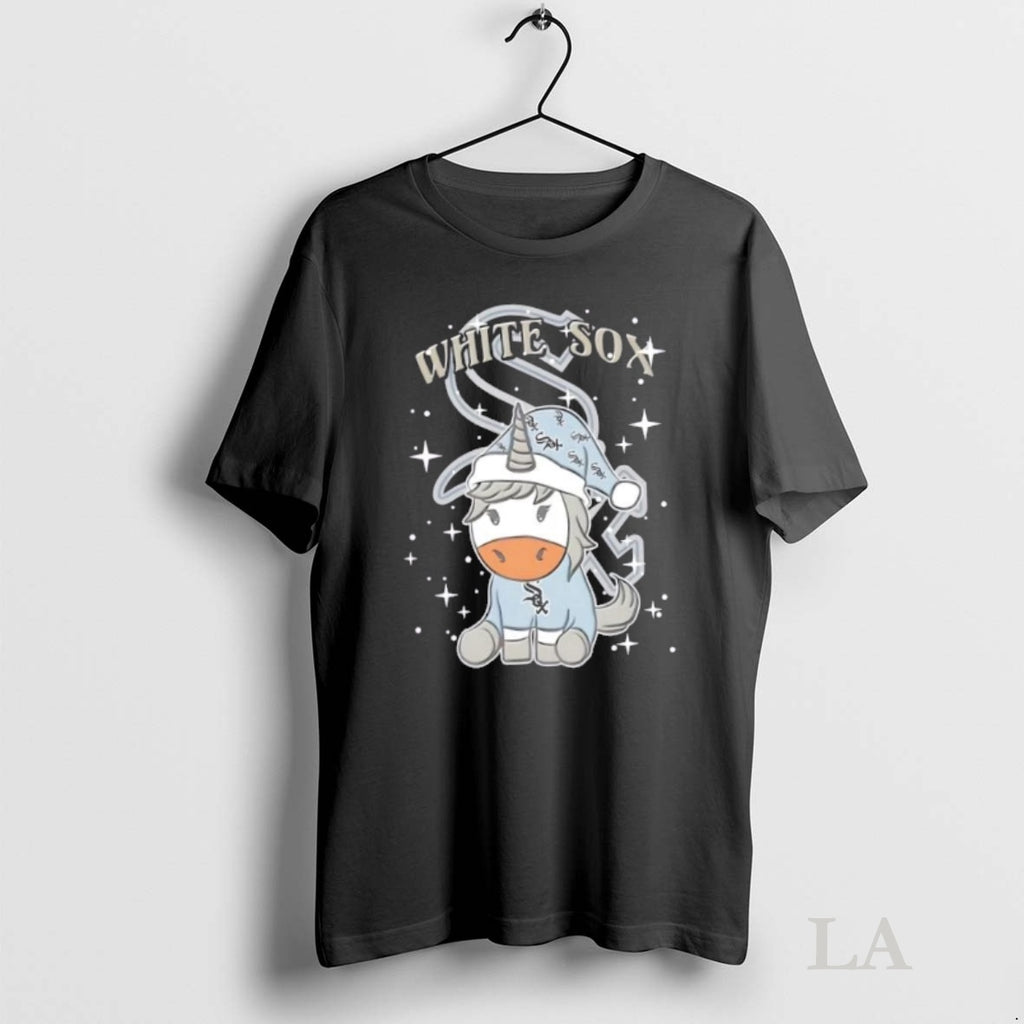 Original Chicago White Sox Baseball X Unicorn Merry Christmas Shirt Hoodie Sweatshirt | PurePodTees.com