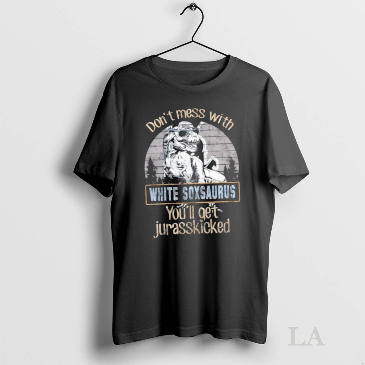 Original Chicago White Sox Dont Mess With White Soxsaurus Youll Get Jurasskicked Shirt Hoodie Sweatshirt | PurePodTees.com