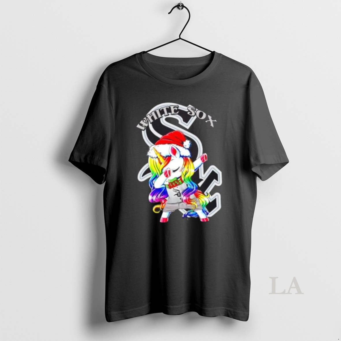 Original Chicago White Sox X Unicorn Santa Hat Dabbing Merry Christmas Shirt Hoodie Sweatshirt | PurePodTees.com