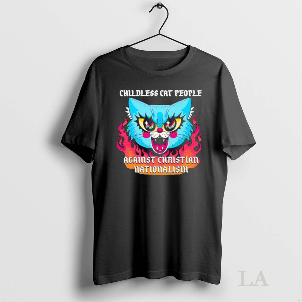 Original Childless Cat People Against Christian Nationalism Shirt Hoodie Sweatshirt | PurePodTees.com