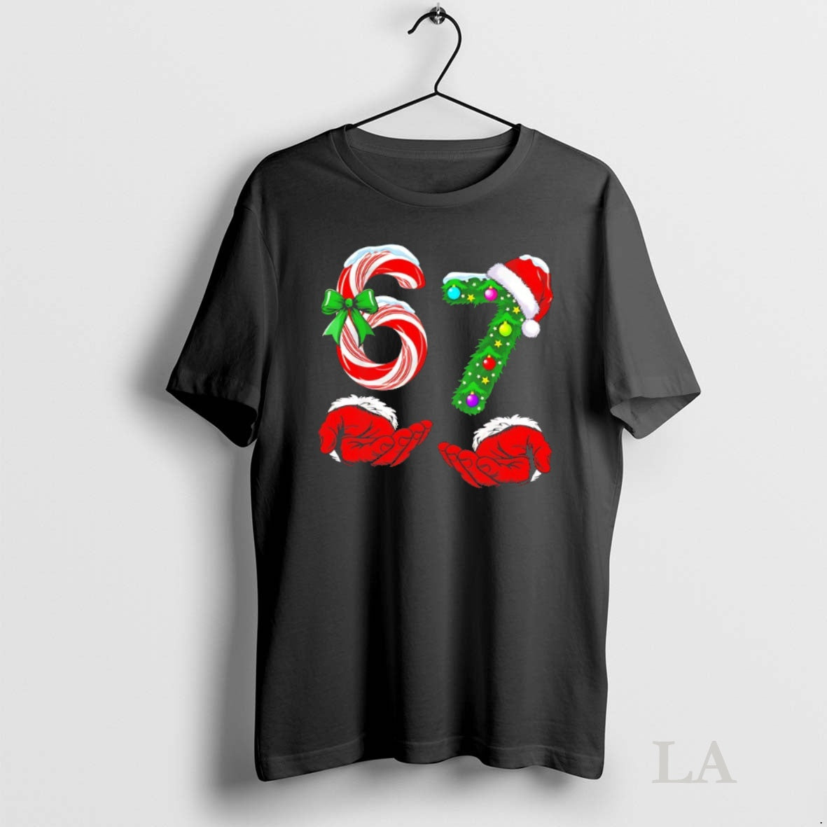 Original Christmas 6 7 Meme Pajamas Holiday Gen Alpha Slang Shirt Hoodie Sweatshirt | PurePodTees.com