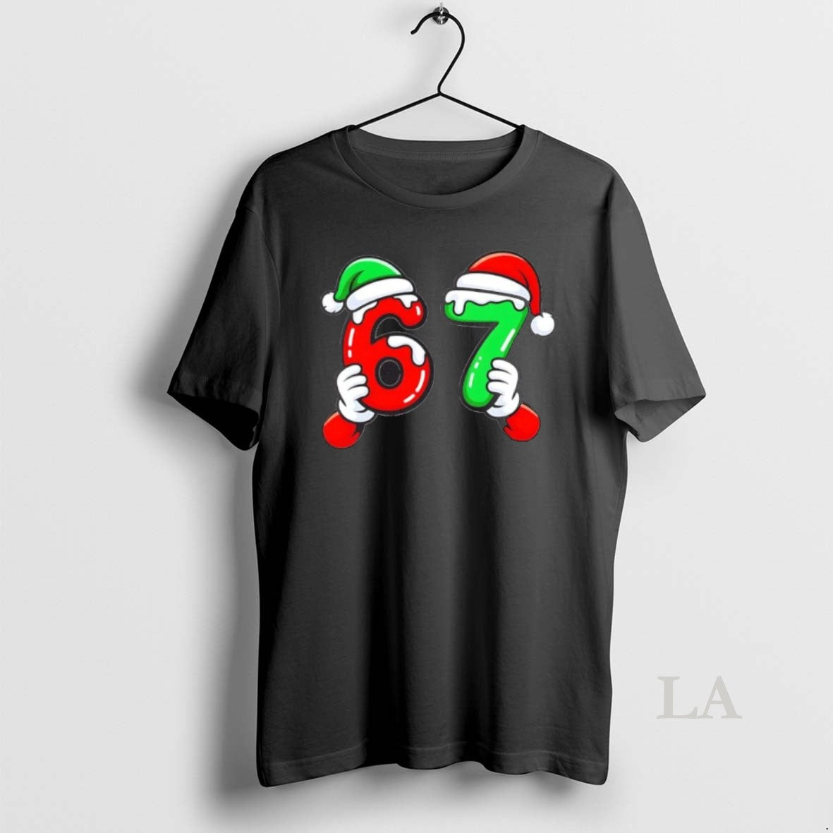 Original Christmas 67 Santa Hands 6 7 Meme Shirt Hoodie Sweatshirt | PurePodTees.com