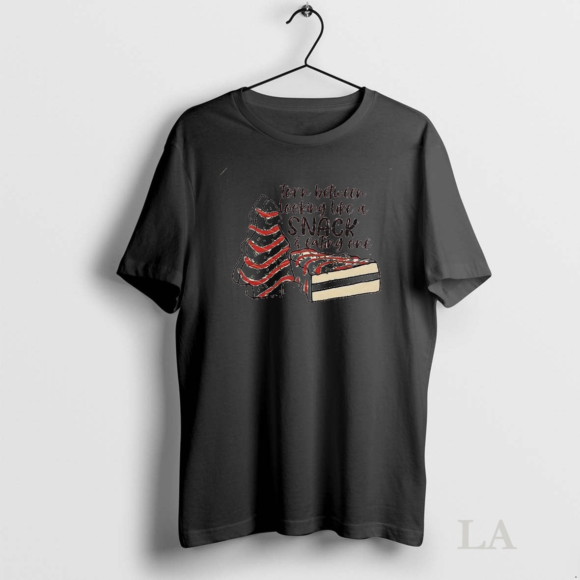 Original Christmas Tree Cake Torn Between Looking Like A Snack And Eating One Shirt Hoodie Sweatshirt | PurePodTees.com