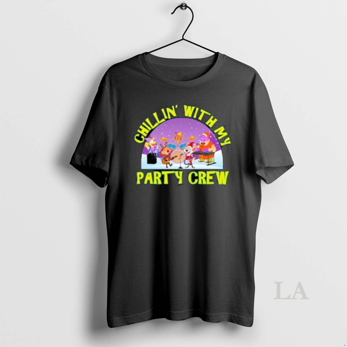 Original Chuck E Cheese Chillin With My Party Crew Chrismas Shirt Hoodie Sweatshirt | PurePodTees.com