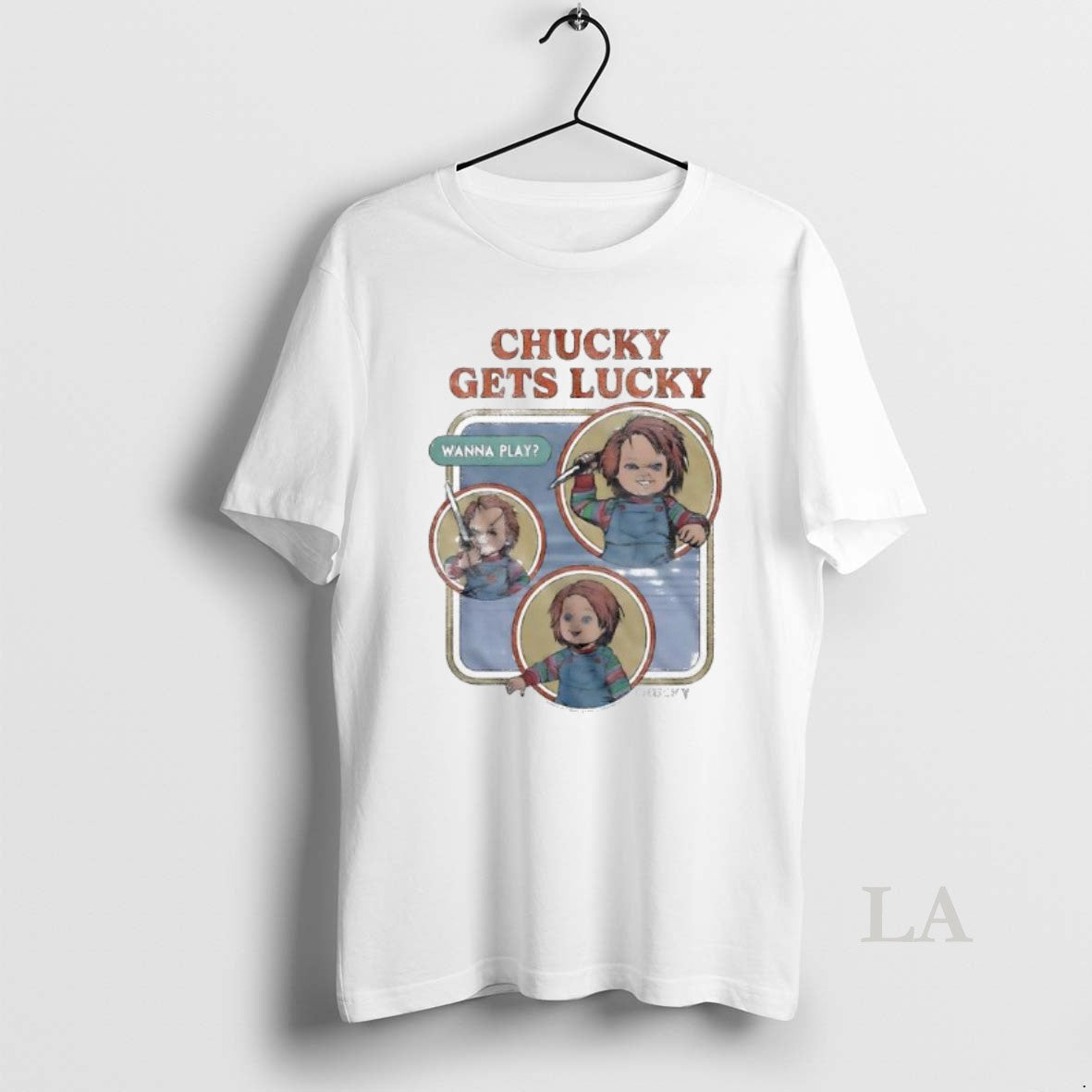 Original Chucky Gets Lucky Childs Play Shirt Hoodie Sweatshirt | PurePodTees.com