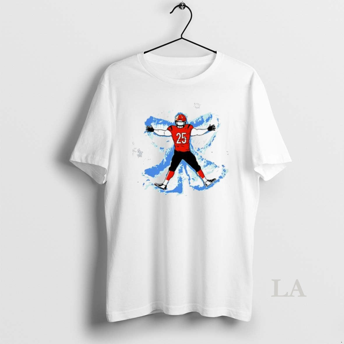 Original Cincinnati Football Snow Angel Number 25 Shirt Hoodie Sweatshirt | PurePodTees.com