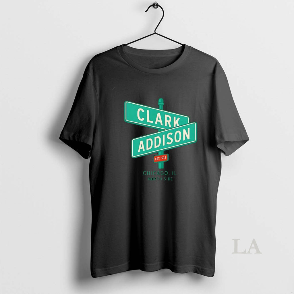 Original Clark And Addison Streets North Side Chicago Shirt Hoodie Sweatshirt | PurePodTees.com