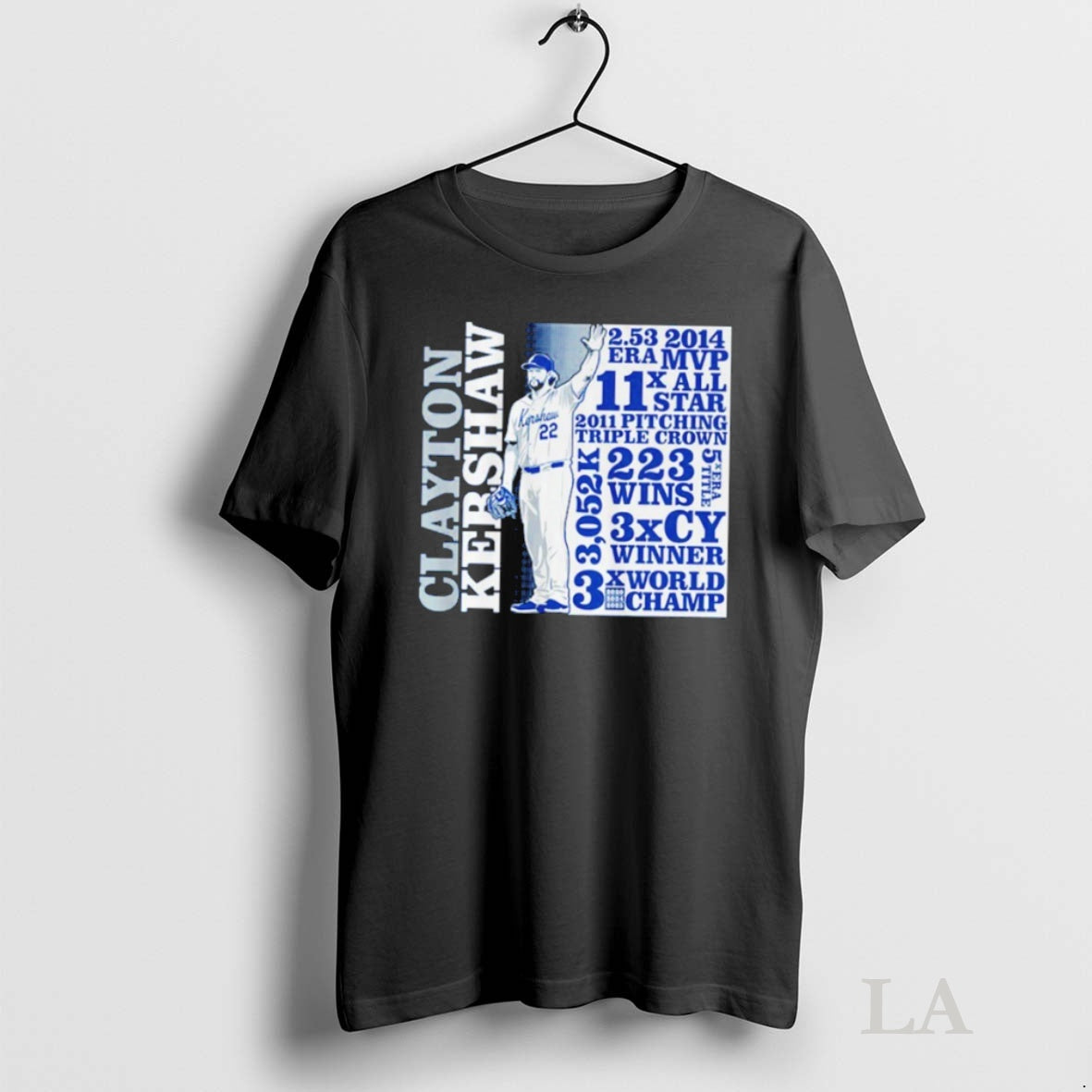 Original Clayton Kershaw Mlb Los Angeles Dodgers Goat List Shirt Hoodie Sweatshirt | PurePodTees.com