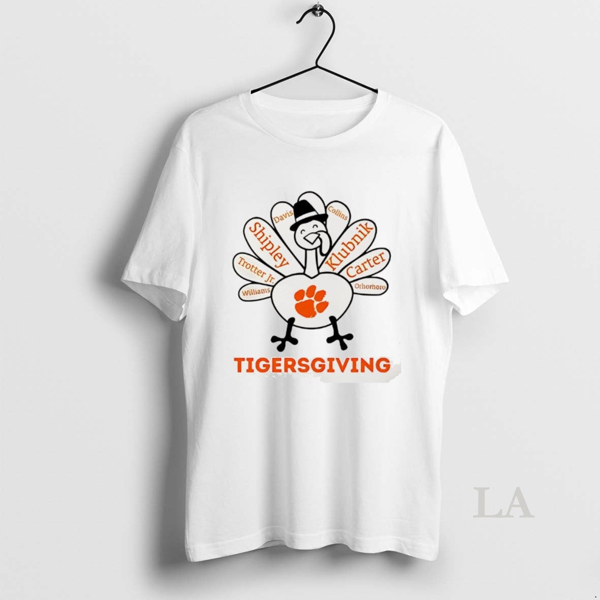 Original Clemson Tigers Turkey Tigersgiving Thanksgiving With Heroes Shirt Hoodie Sweatshirt | PurePodTees.com