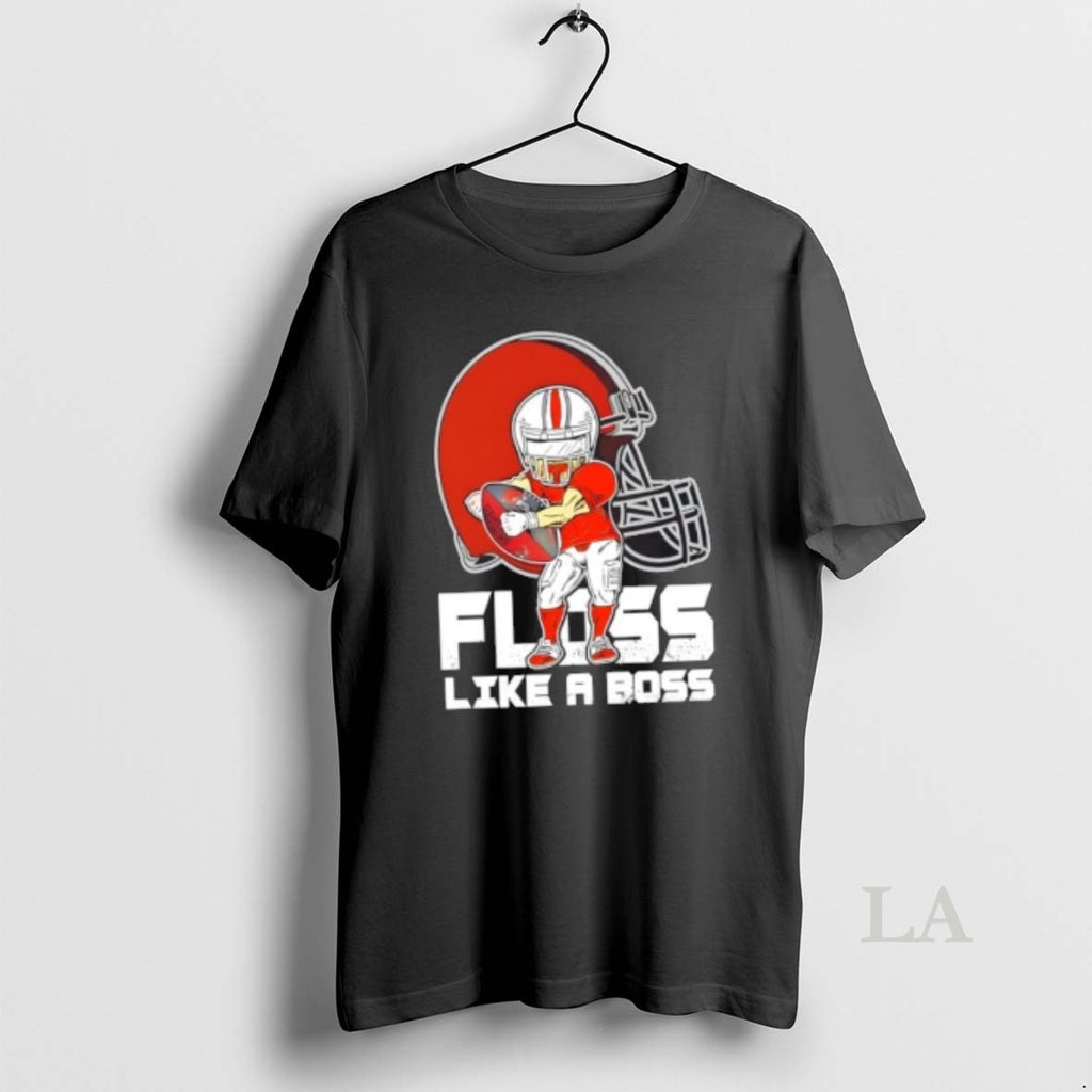 Original Cleveland Browns Football Floss Like A Boss Shirt Hoodie Sweatshirt | PurePodTees.com