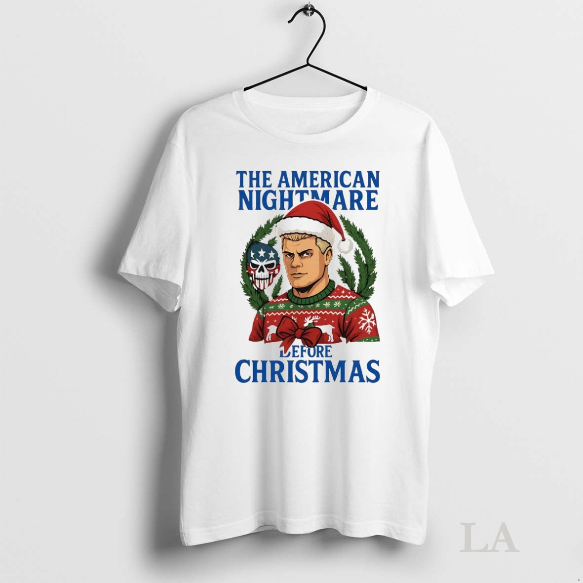 Original Cody Rhodes The American Nightmare Before Christmas Shirt Hoodie Sweatshirt | PurePodTees.com