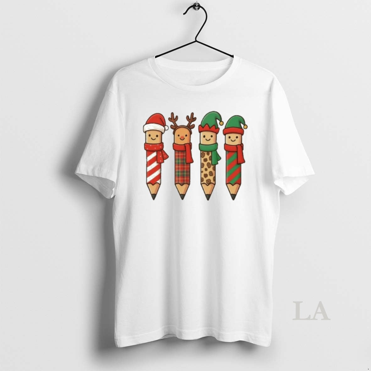 Original Coquette Teacher Students Christmas Pencils Festive Shirt Hoodie Sweatshirt | PurePodTees.com