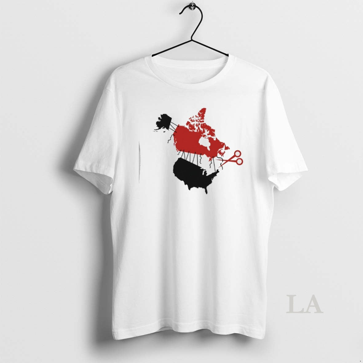 Original Cutting Ties American Map Shirt Hoodie Sweatshirt | PurePodTees.com