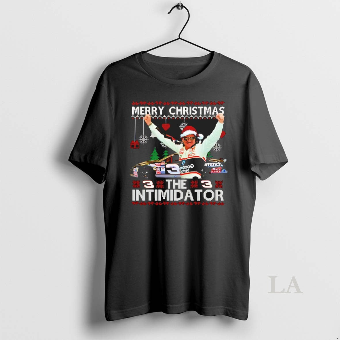 Original Dale Earnhardt Merry Christmas The Intimidator Shirt Hoodie Sweatshirt | PurePodTees.com