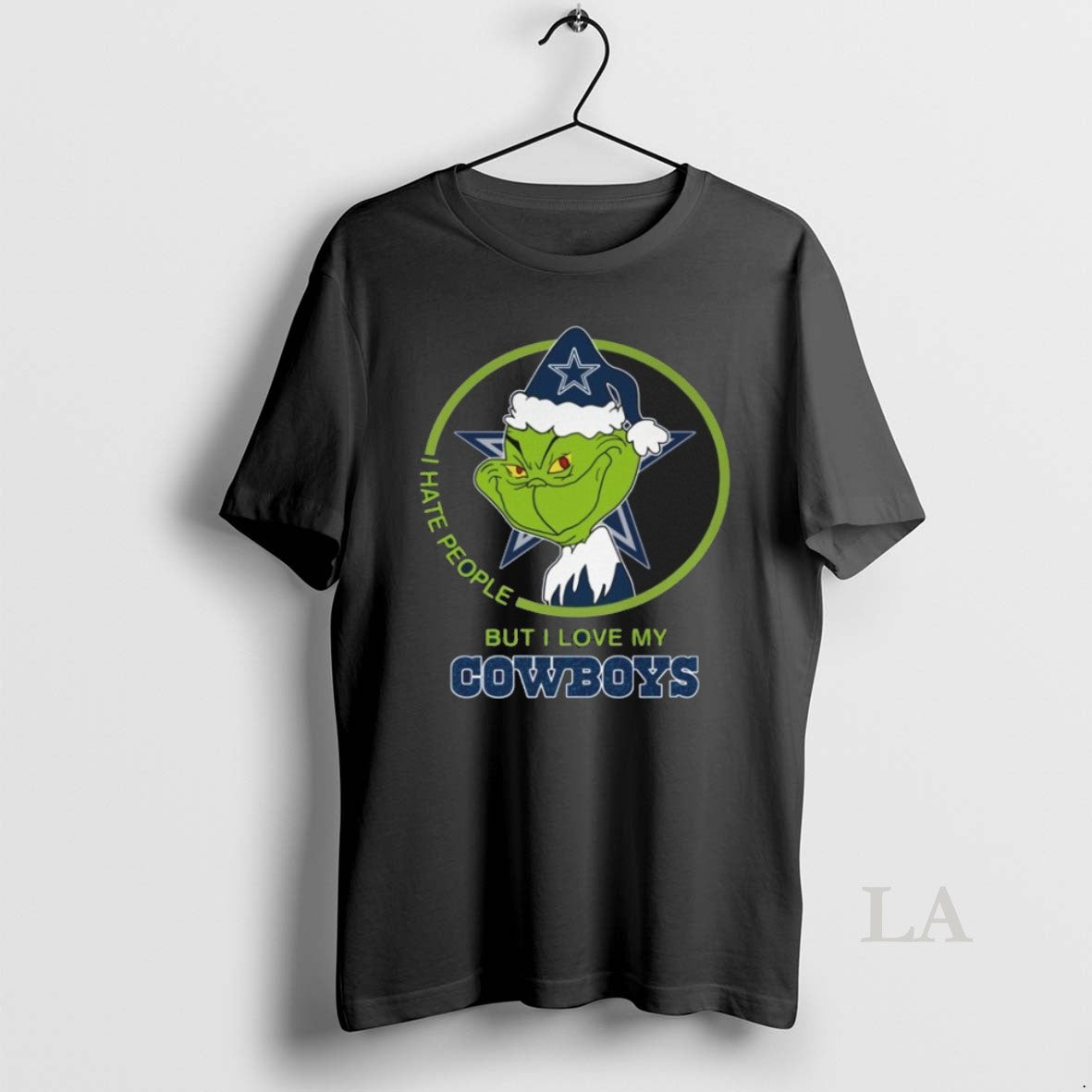 Original Dallas Cowboys Grinch Hates People But Loves Football Xmas 2025 Shirt Hoodie Sweatshirt | PurePodTees.com
