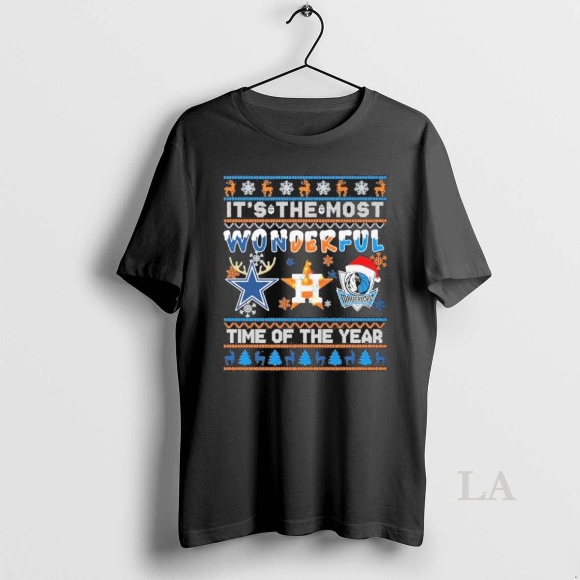Original Dallas Cowboys Houston Astros Dallas Mavericks Merry Christmas 2025 Shirt Hoodie Sweatshirt | PurePodTees.com