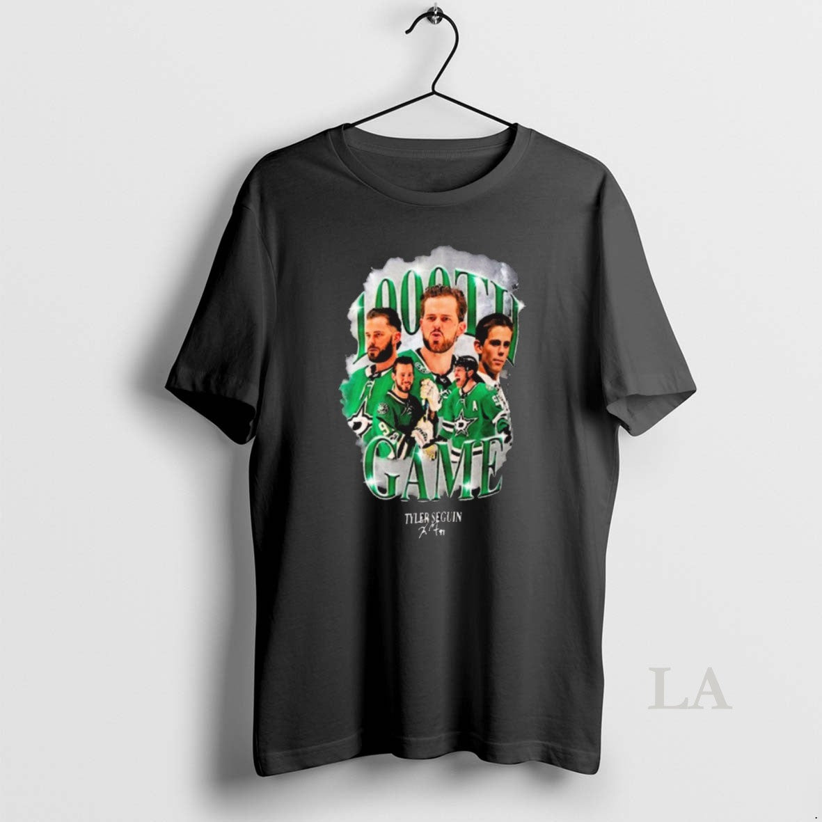 Original Dallas Stars Hockey Tyler Seguin 1000th Game Players Shirt Hoodie Sweatshirt | PurePodTees.com