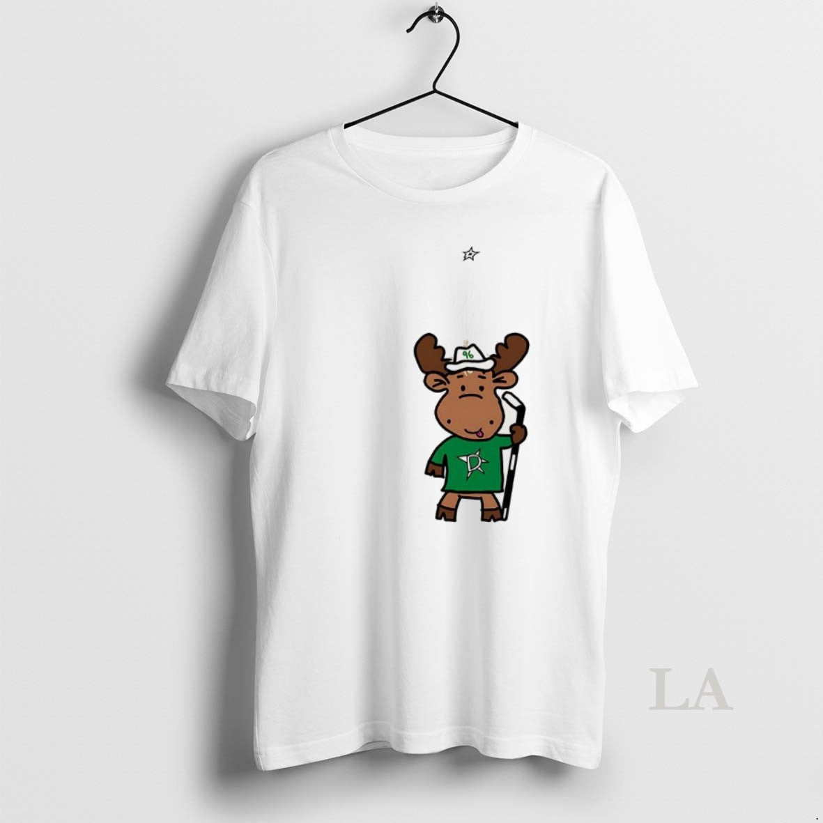 Original Dallas Stars Hockey Doodle Moose Shirt Hoodie Sweatshirt | PurePodTees.com