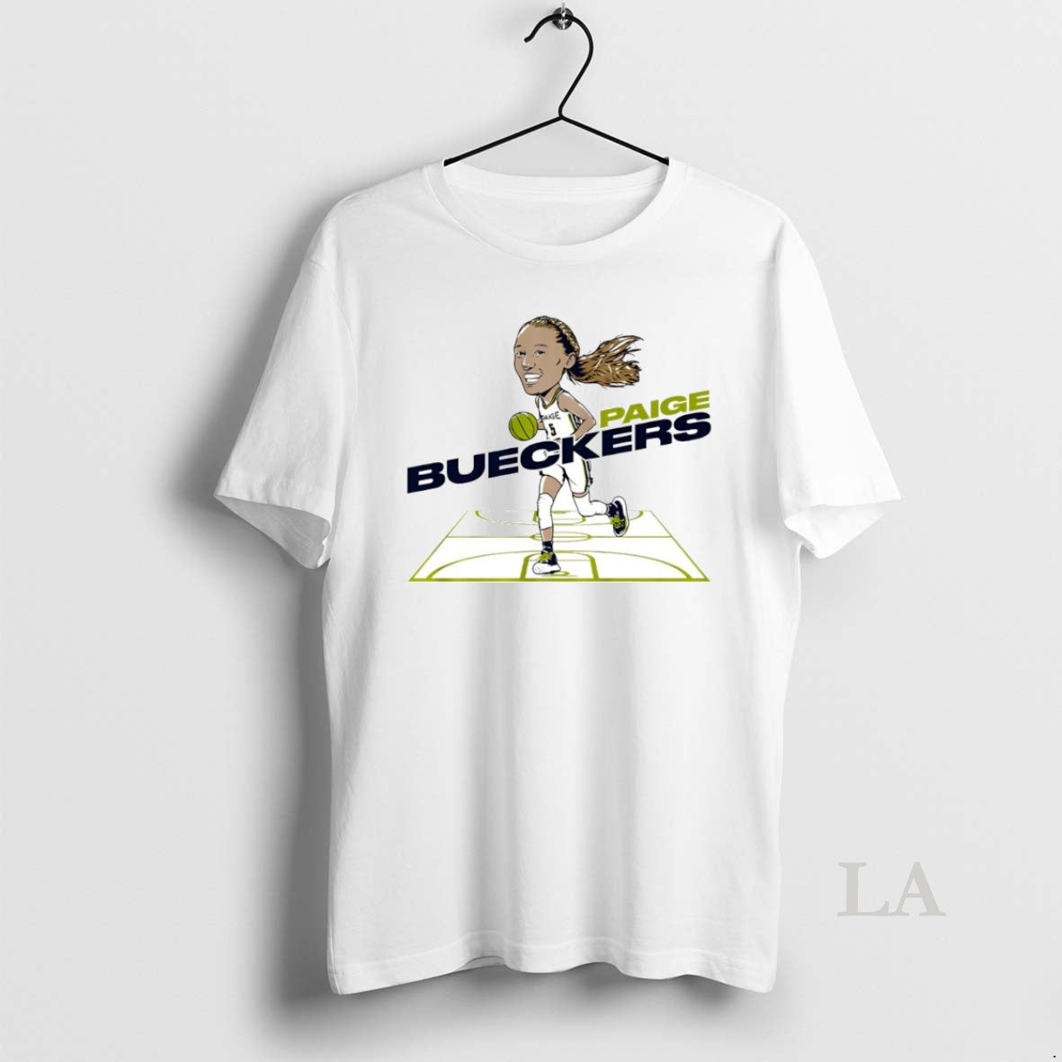 Original Dallas Wings Paige Bueckers Rookie Of The Year Caricature Circle Shirt Hoodie Sweatshirt | PurePodTees.com