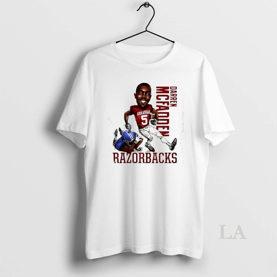 Original Darren Mcfadden Arkansas Razorback Caricature Cartoon Shirt Hoodie Sweatshirt | PurePodTees.com